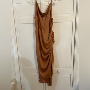 Satin dress, brand new with tags